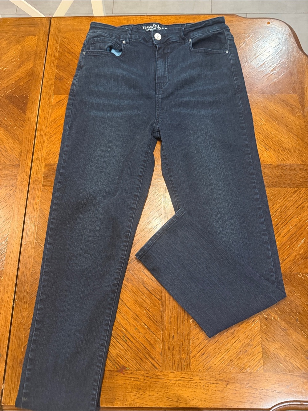 Women’s Slim Blue high waisted Stretch Jeans - Classic Slim Fit